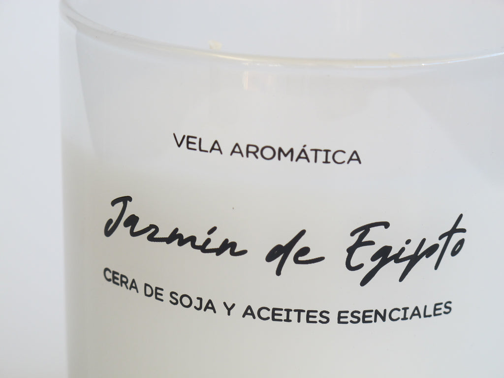 SCENTED PILLAR — Jasmine & Orange Blossom